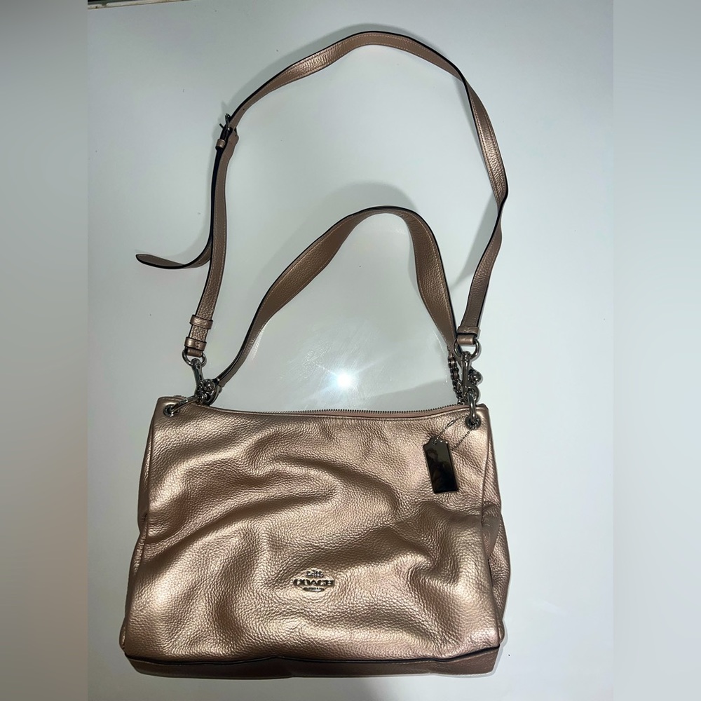 Coach Purse Mia Luxury Pebble Leather